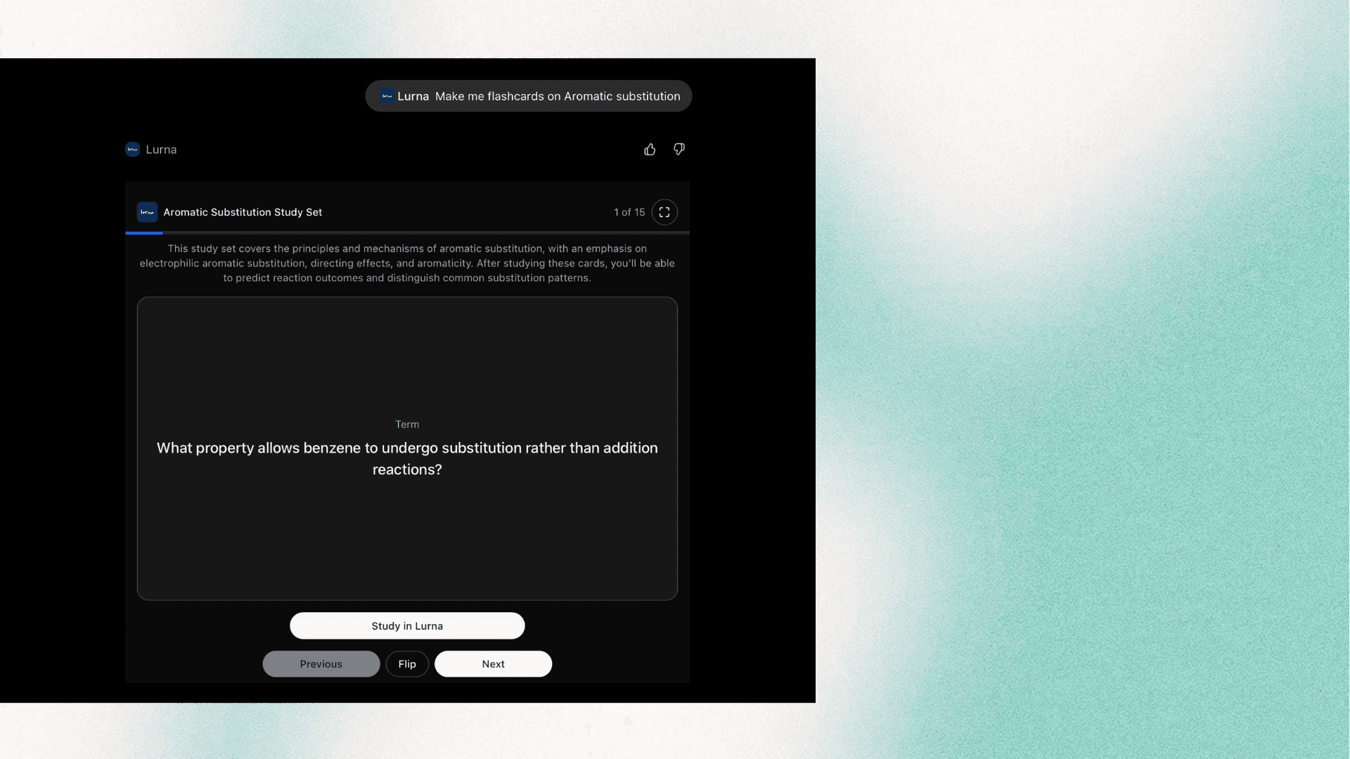 Interactive Flashcards