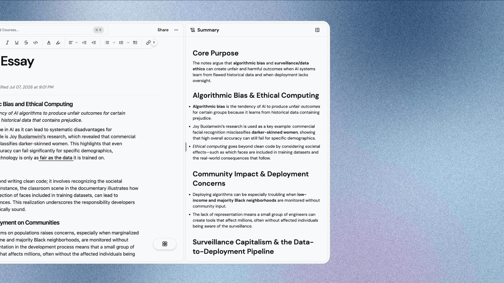 Generate Study Material in Seconds